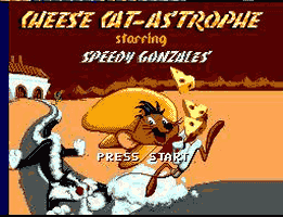 Cheese Cat-astrophe Starring Speedy Gonzales Title Screen